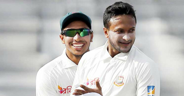 shakib soumya test match