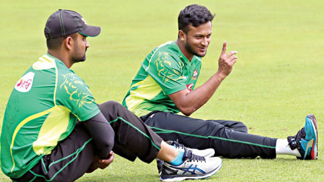 shakib tamim practice at ncs