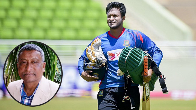 shakib with father