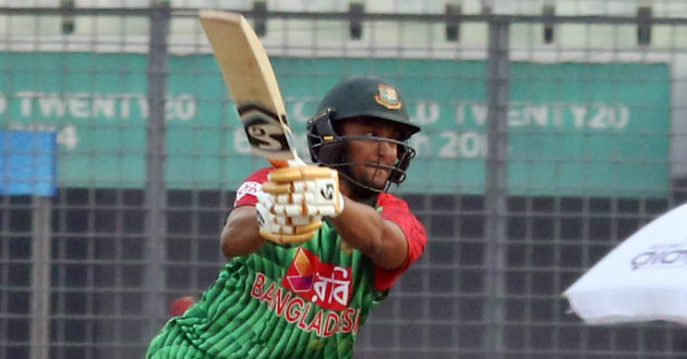 shakib won the man ot the match award