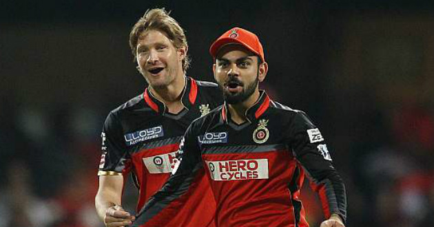 shane watson will lead rcb while kohli is injured