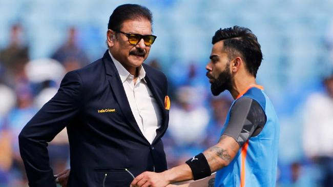 shastri and kohli 2