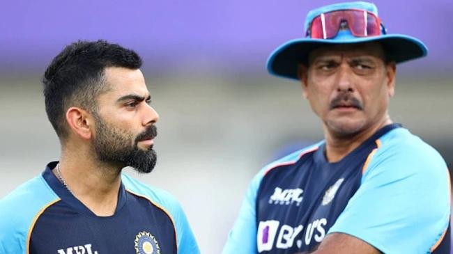 shastri and kohli