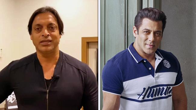 shoaib akhtar and salman khan