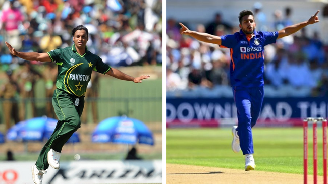 shoaib akhtar and umran malik