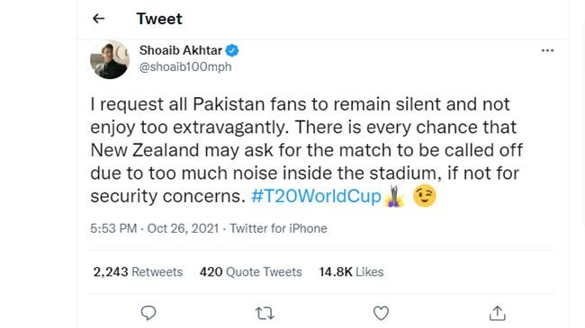 shoaib akhtar tweet