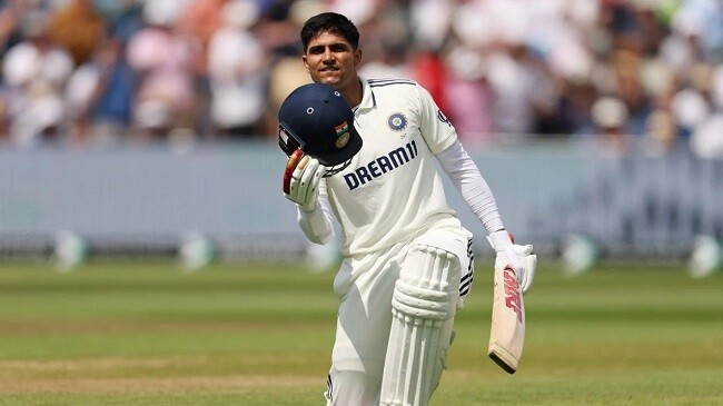 shubman now has the highest test score by an indian in england