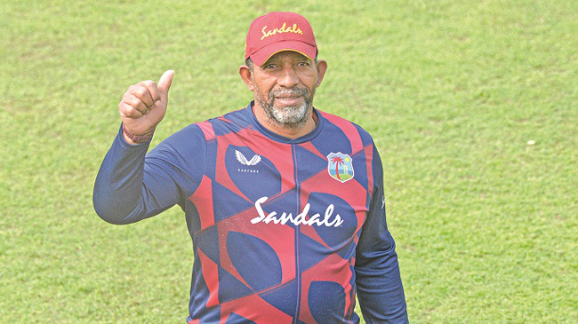 simmons west indies coach