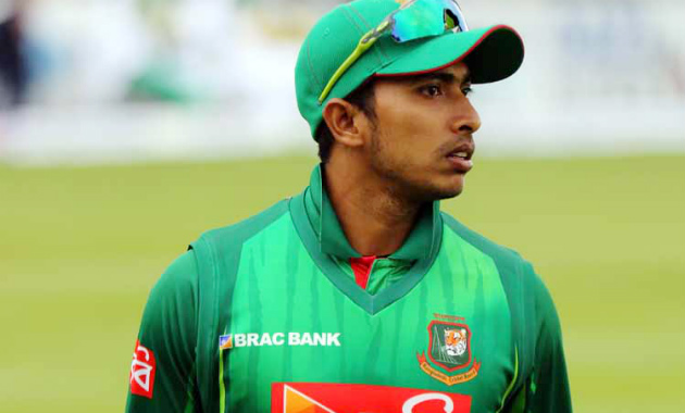 soumya sarkar during the match