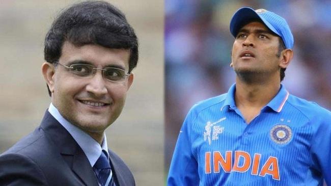 sourav ganguly and ms dhoni 1
