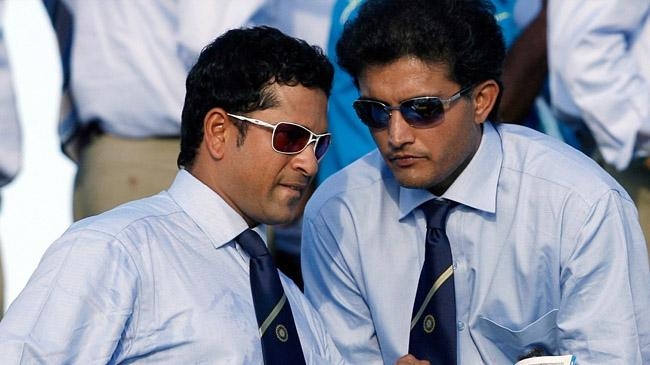 sourav ganguly and sachin tendulkar