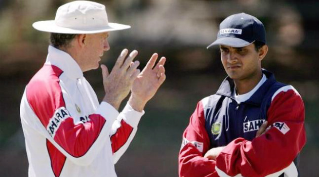 sourav ganguly greg chappell