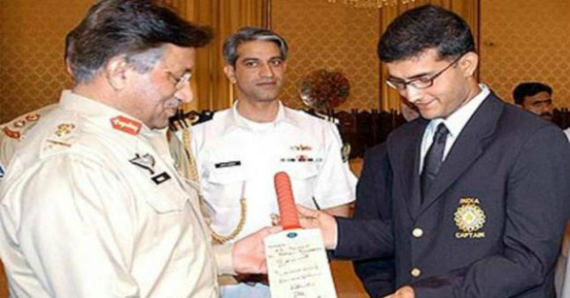 sourav ganguly pervez musharraf2