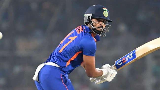 sreyash iyer rulled out 2023