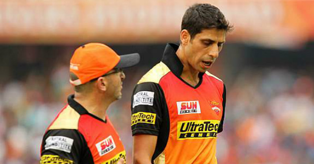 srh lost nehra for remaining ipl 2017