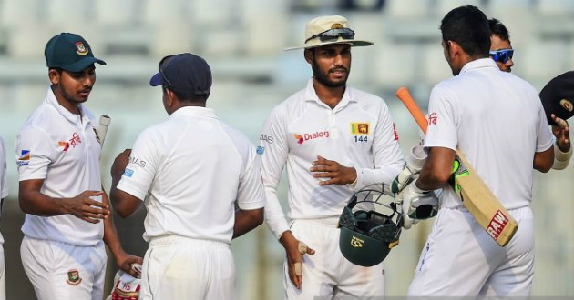 sri lanka accepted draw first at chittagong