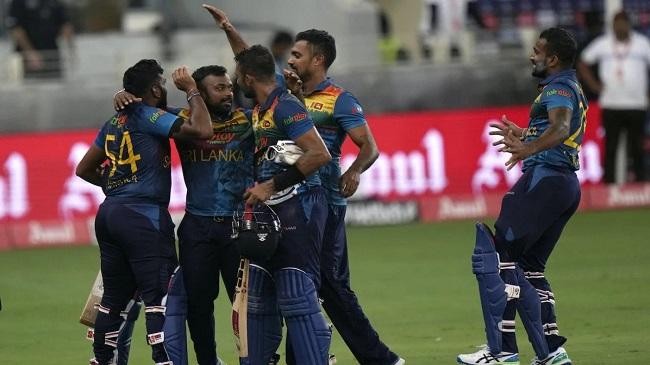 sri lanka s players celebrate