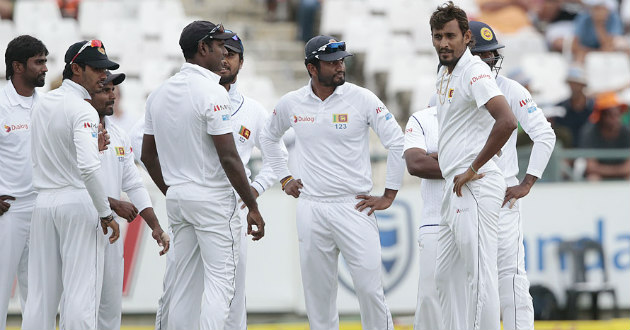 sri lanka test team