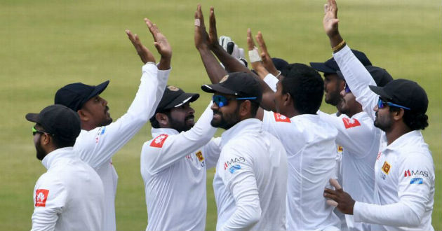 sri lanka wicket celebration