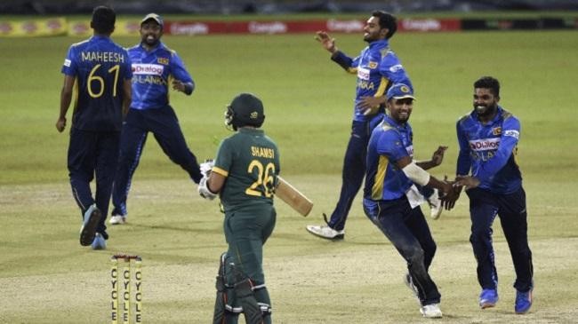 sri lanka win south africa 3rd odi 2021