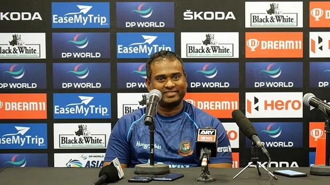 Asia Cup 2022: Sridharan Sriram says he is clear about his role with Bangladesh