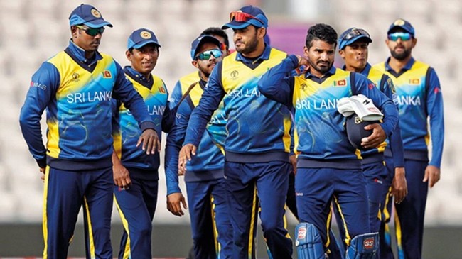 srilanka team sad