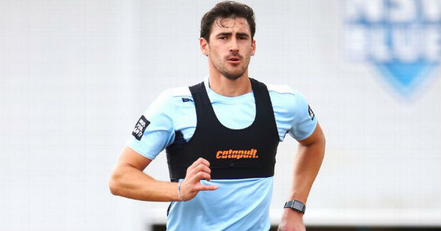 starc at a new south wales practice session