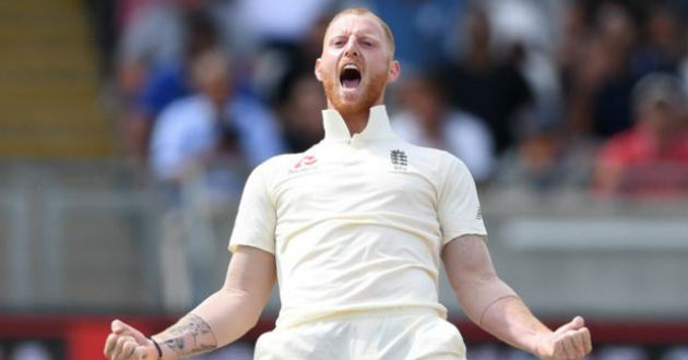 stokes celebrates a wicket