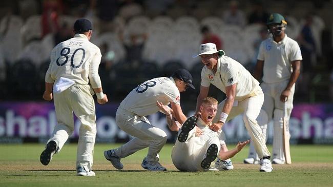 stokes claims his second wicket