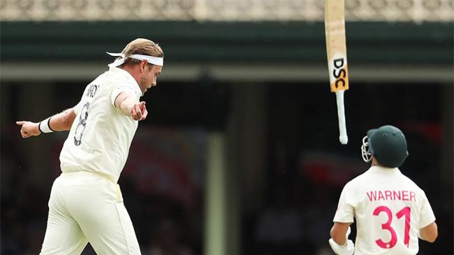 stuart broad vs david warne