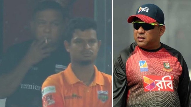 sujon smoked in dressing room 2