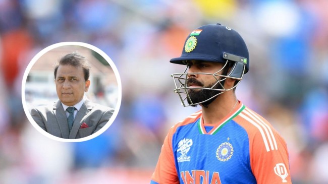 sunil gavaskar and virat kohli