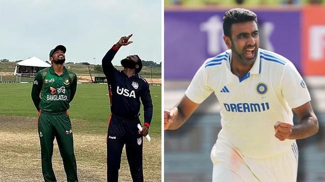 t 20 wc 2024 bd vs usa ashwin
