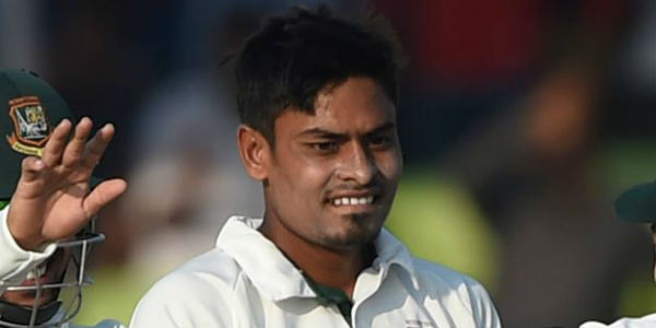 taijul hit a six to tie tha match in dhaka league