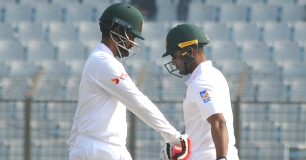 tamim imrul got out on first session of ct test