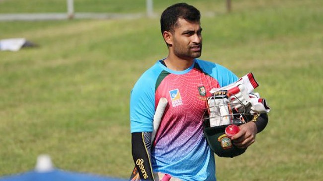 tamim iqbal bat practices