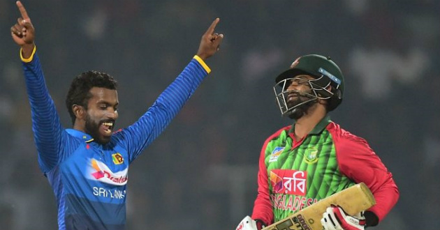 tamim iqbal got out by 29 runs against sri lanka