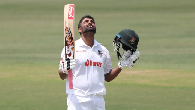 tamim iqbal hits hundred in antigua