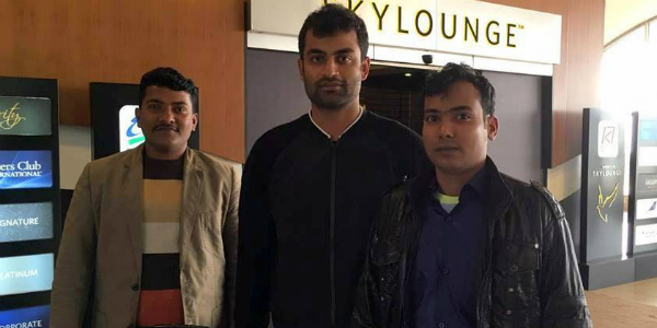 tamim taking his driver and care taker to bangkok for holyday trip