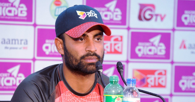 tamim talking to media at chittagong