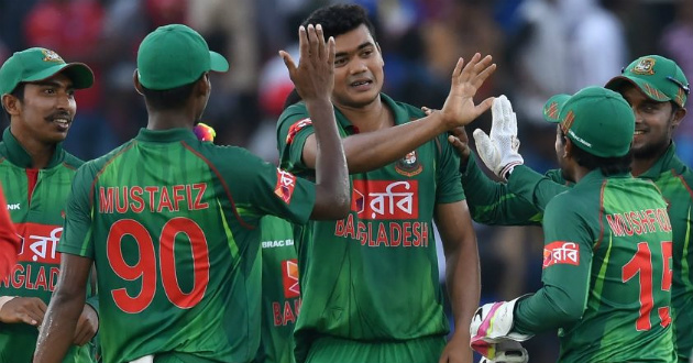 taskin ahmed enjoyed a last over hat trick