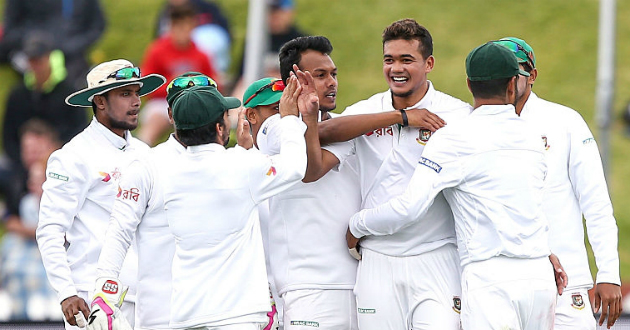 taskin got williamson as his first test wicket