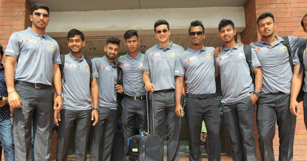 test squad before flying for sri lanka