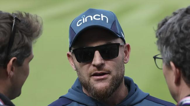 the england coach brendon mccullum