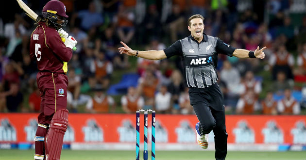 tim southee bounced out chris gayle