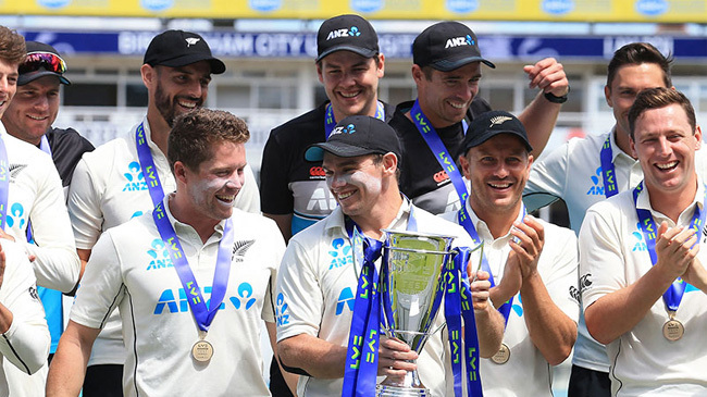 tom latham with trophy