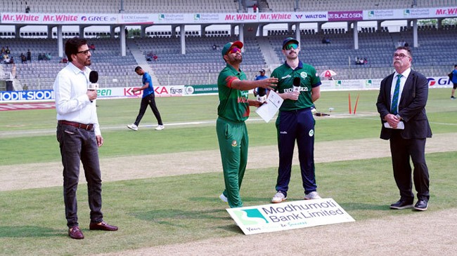 toss bd vs ire 2