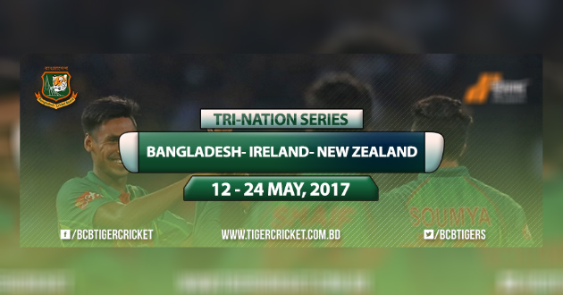 tri nation series of bangladesh ireland and new zealand