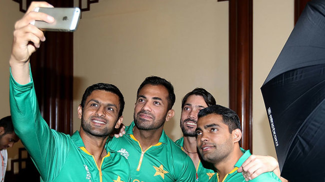 umar akmal and wahab riaz pakistan