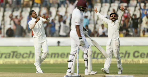 umesh yadav virat kohli celebrate